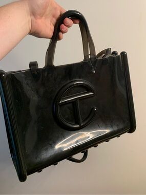 Telfar x Melissa Large Jelly Shopper Bag